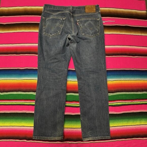 Levi's 541 Premium Jeans Men 32x30 (Fit 32x28) Blue Athletic Taper Fit Stretch - Picture 3 of 10